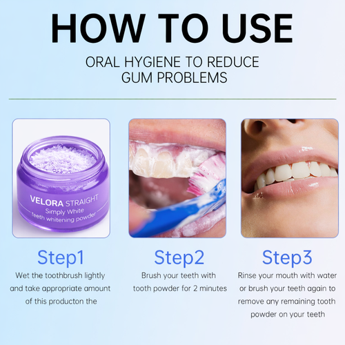 Velora Straight™ Teeth Whitening Powder